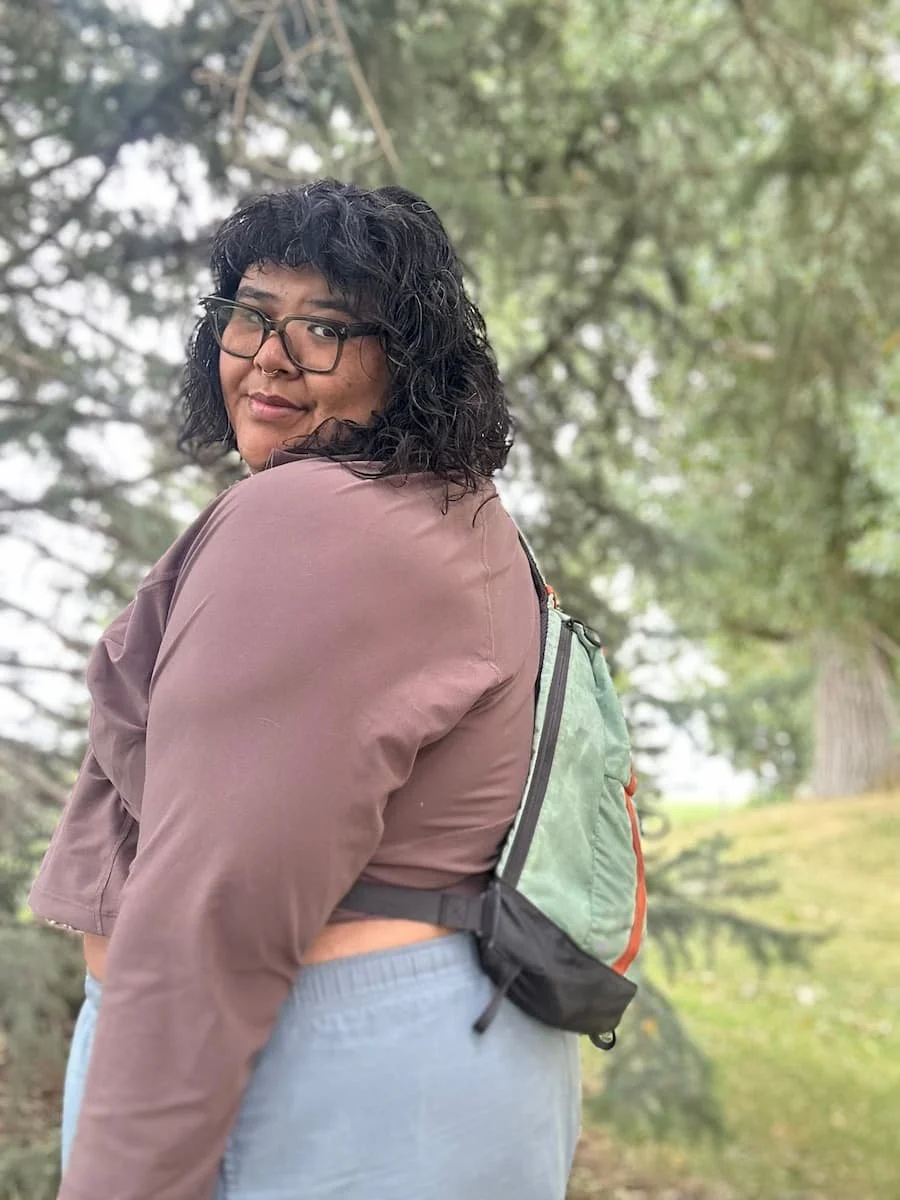 Hiking sling bag sale